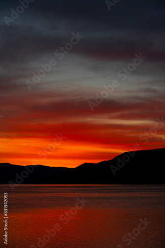 Breathtaking sunset over Dj...