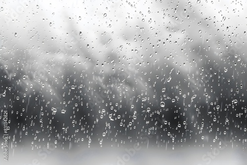 High-quality, transparent PNG image of falling rain.