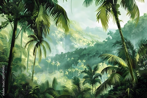  Lush Tropical Jungle