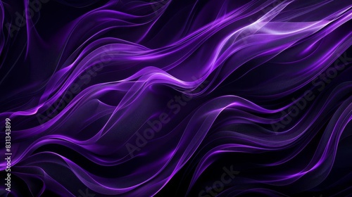 grainy black and purple abstract background with vibrant color waves