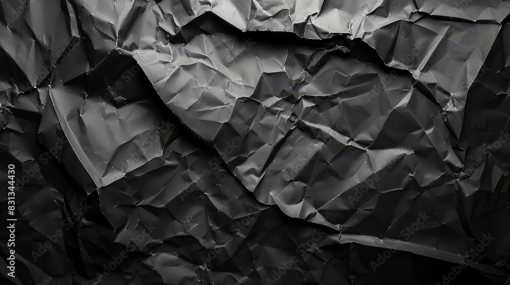 grungy black crumpled paper texture background with copy space abstract photo grungy black crumpled paper texture background with copy space abstract photo