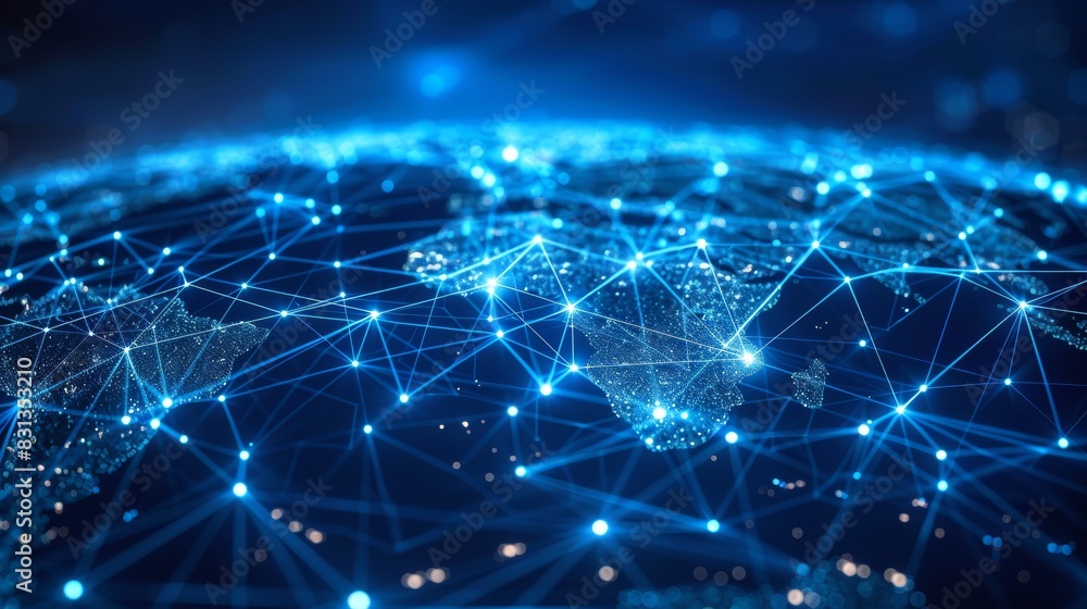 A digital illustration of a global network, with interconnected nodes representing businesses around the world, symbolizing the concept of a globalized economy. A digital illustration of a global network, with interconnected nodes representing businesses around the world, symbolizing the concept of a globalized economy.