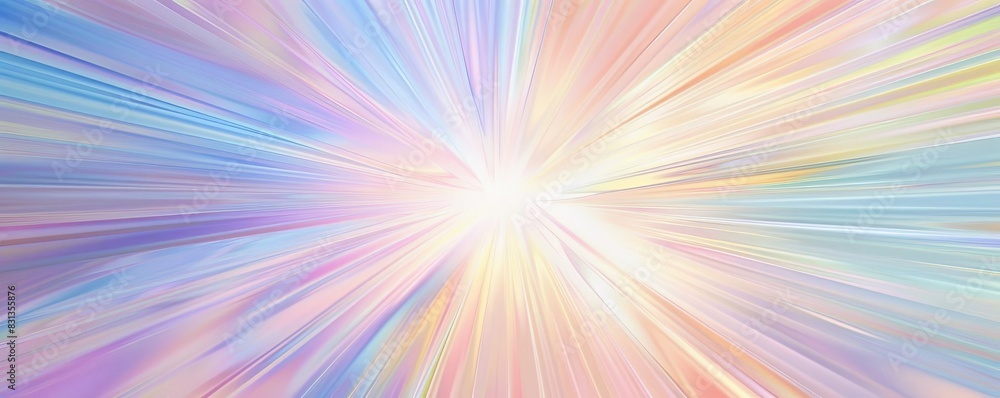 Obraz premium A beautiful abstract painting in soft pastel colors.