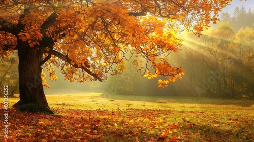 Autumn natural scenery