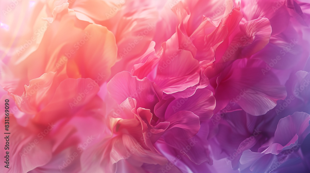  Abstract background, Pink rose flower with pastel ink.  A collection of beautiful wallpapers with pink flowers .  generative ai