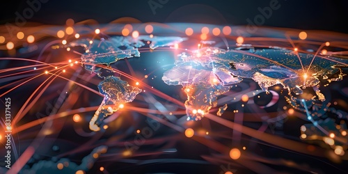 International Telecommunications: Mapping Network Connectivity and Data Flow