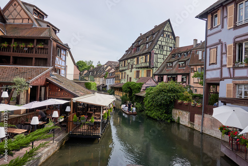 Canvas Print Colmar France Old town in Spring