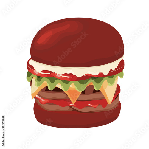 Burger Illustration