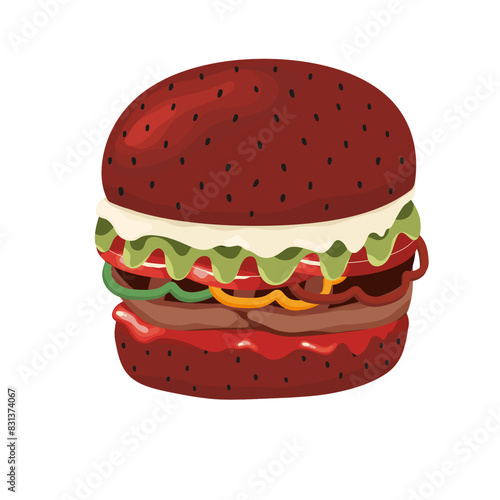 Burger Illustration