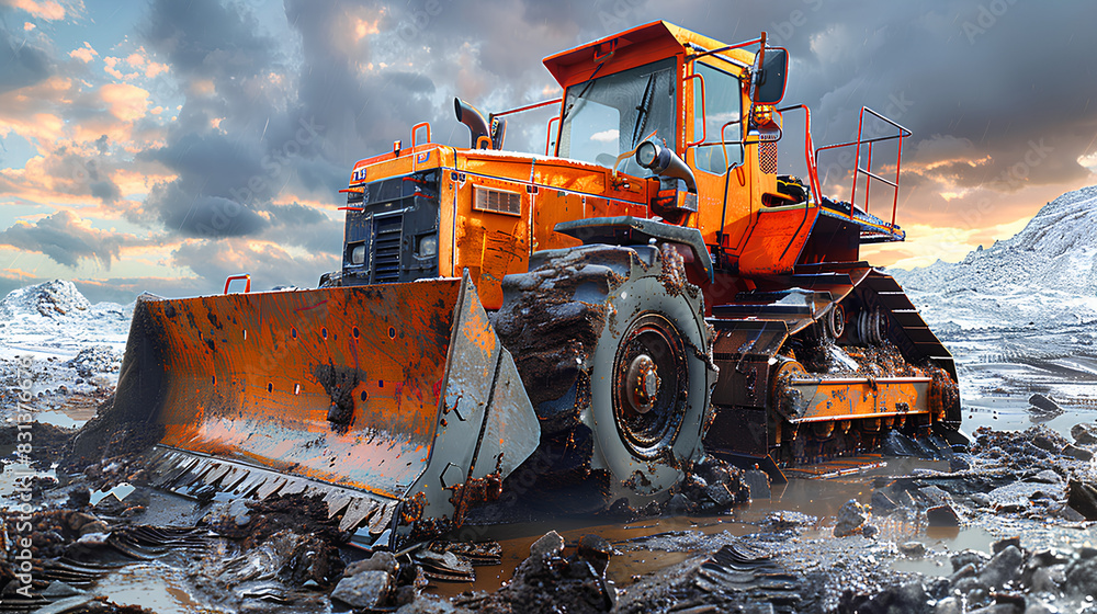 bulldozer Work at Construction Site
bulldozer Work at Construction Site