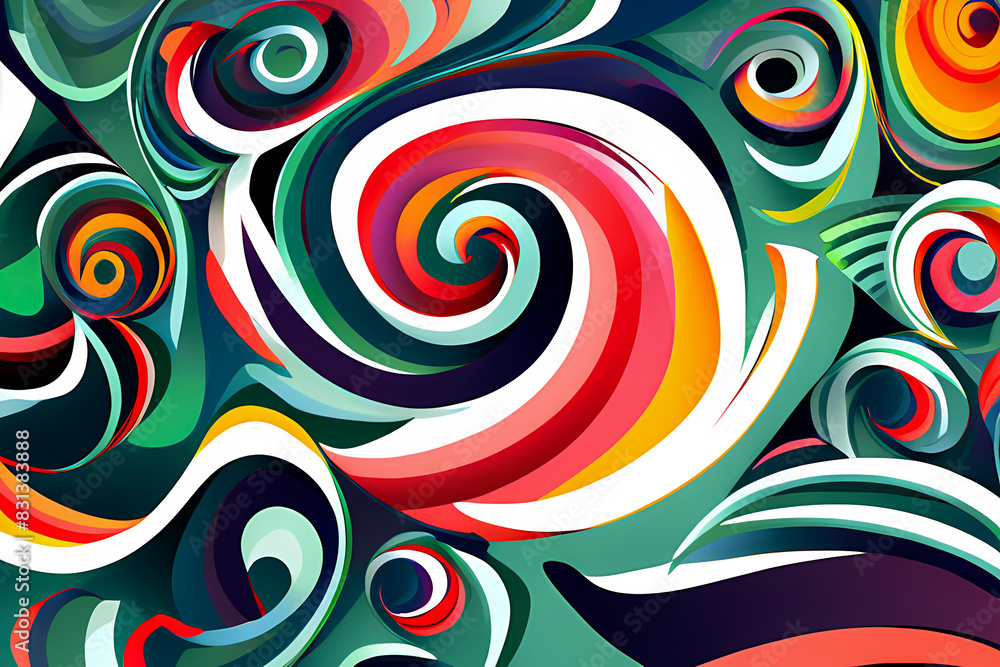 abstract background with spiral swirls motif pattern wallpaper abstract background with spiral swirls motif pattern wallpaper