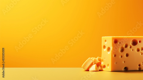 generated illustration of National cheese pizza day 5th September photo