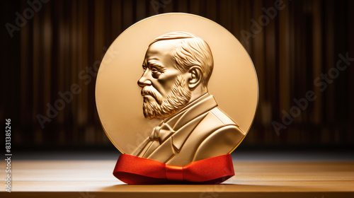 generated illustration of Noble Prize Award Day.
