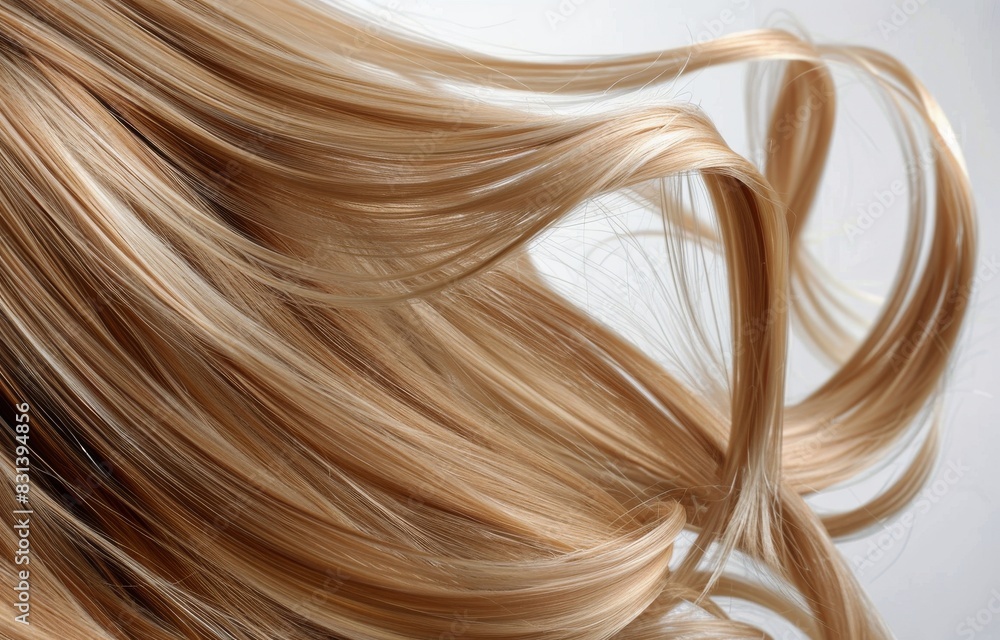 Close Up Shot of Blonde Hair