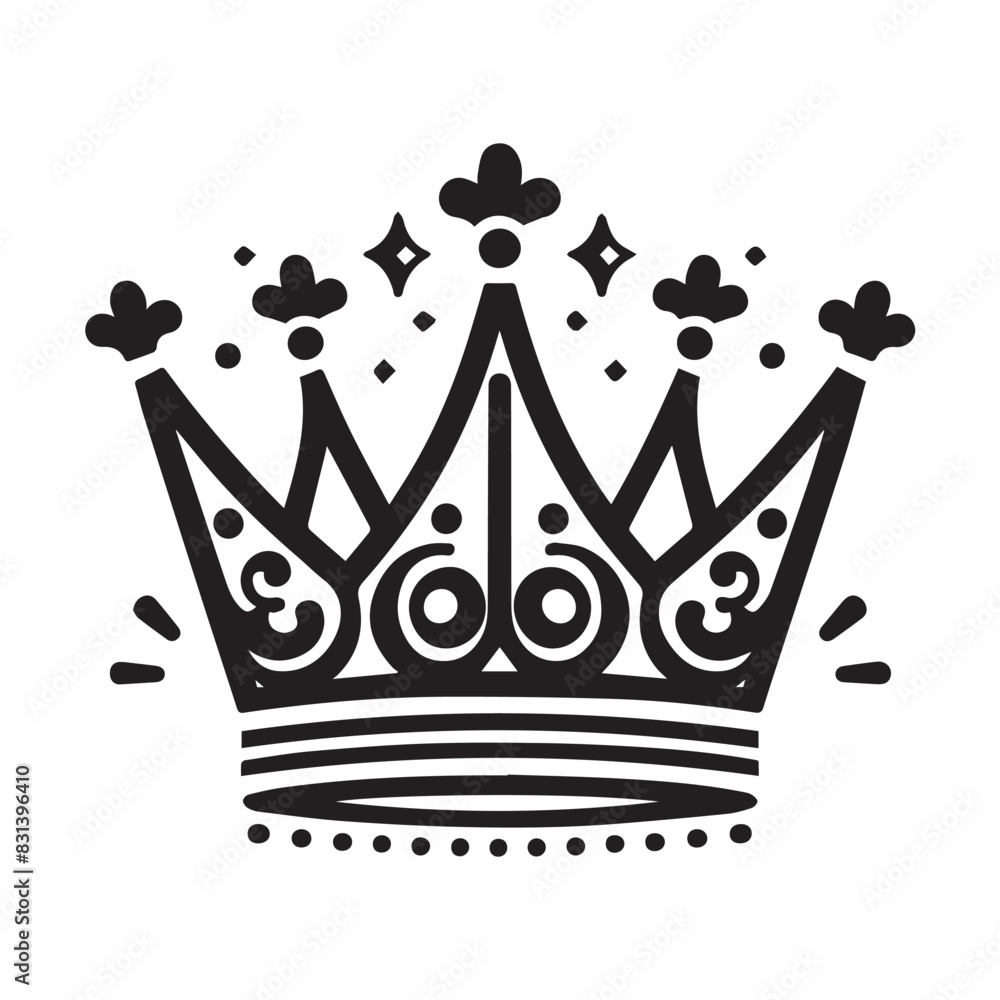 crown icon set crown icon set