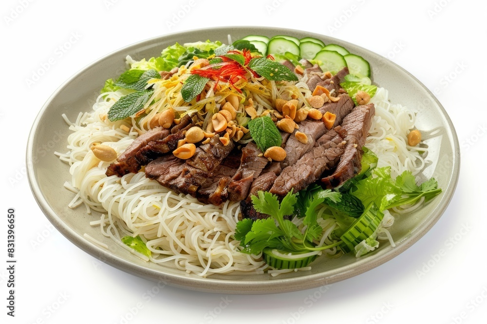 Barbecued Beef and Noodles - A Vietnamese Culinary Sensation Barbecued Beef and Noodles - A Vietnamese Culinary Sensation