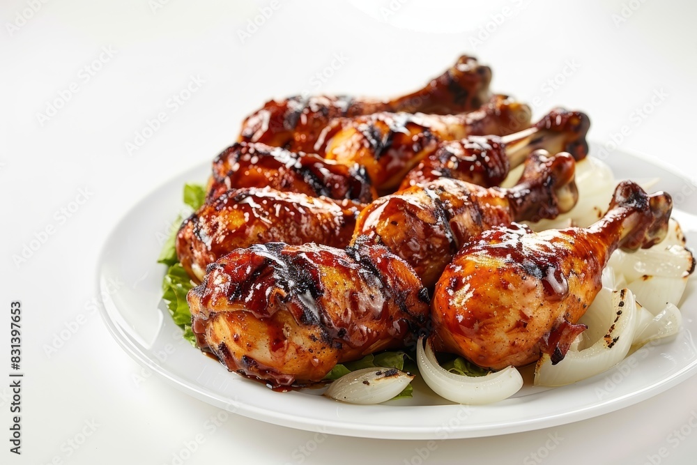 Smoky Grilled Chicken Legs with Sweet and Tangy Elements Smoky Grilled Chicken Legs with Sweet and Tangy Elements