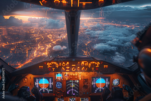  night in the mountains air plane