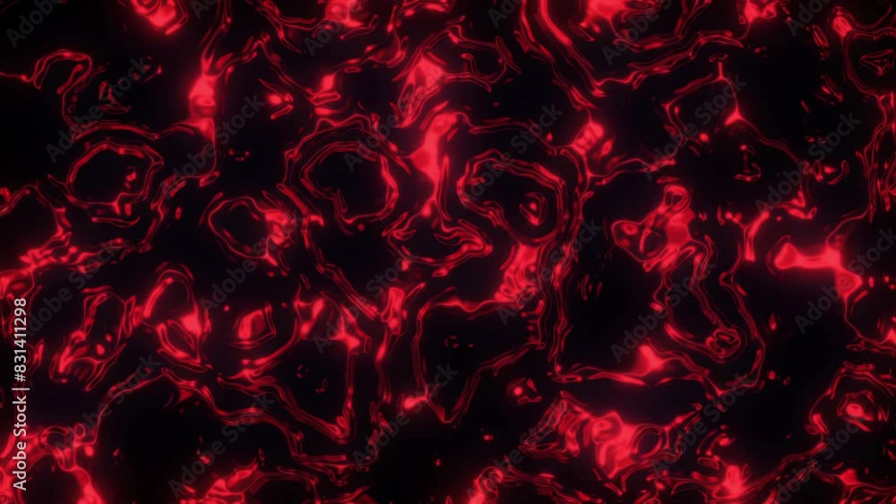A motion background of abstract caustic and liquid effects continually morphing a moving with shimmering detail. A motion background of abstract caustic and liquid effects continually morphing a moving with shimmering detail.