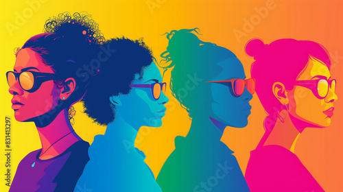 Individuals of diverse ages...