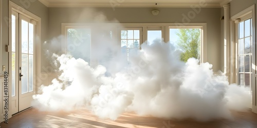 The respiratory health risks posed by indoor smoke particles in multiunit housing. Concept Indoor Air Quality, Respiratory Health, Smoke Particles, Multiunit Housing, Health Risks