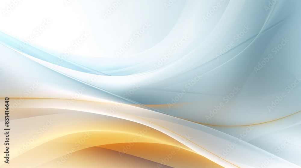Fototapeta premium Abstract blue background poster with dynamic. white, blue background