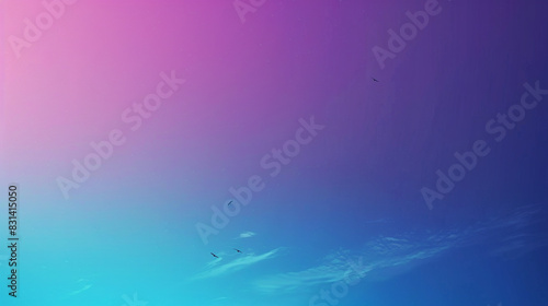 Abstract blue gradient. Blue background. Technology background. gradient background. Ultraviolet glow on a dark abstract background. Empty wallpaper template