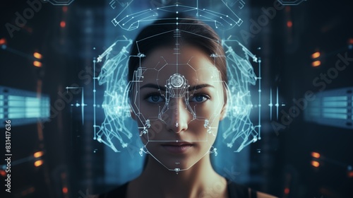 AI patent vector for facial recognition technology