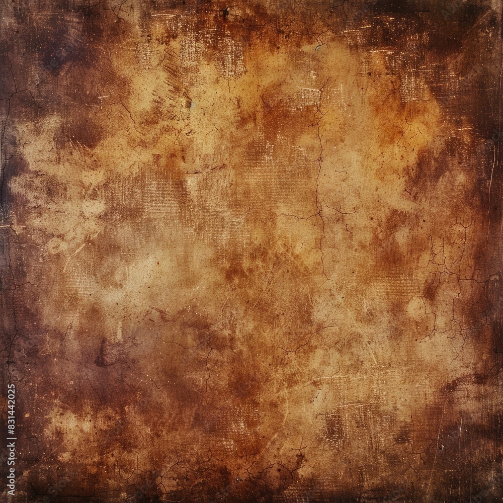 Fine Art Texture. Aged Brown Grunge Background with Vintage Paper Texture and Paint Stains Fine Art Texture. Aged Brown Grunge Background with Vintage Paper Texture and Paint Stains