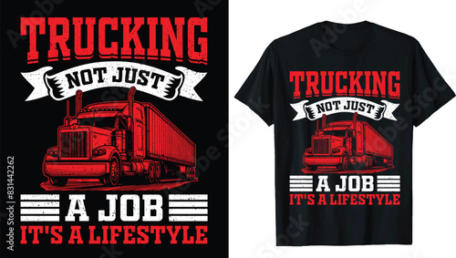 Truck Lover Gift, Trucker shirts, Trucker t shirts, Truck driver t-shirt ideas, Semi Truck t-shirt designs,
