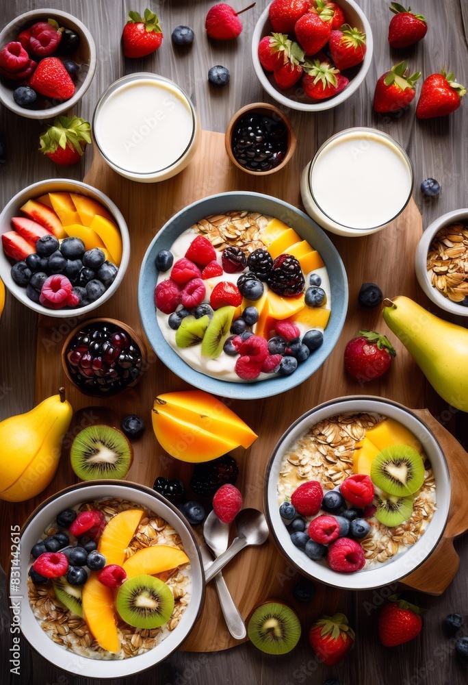 fresh breakfast options healthy start smoothies, fruits, yogurt, oats, food, meal, nutrition, delicious, morning, ideas, banana, apple, berries, nuts fresh breakfast options healthy start smoothies, fruits, yogurt, oats, food, meal, nutrition, delicious, morning, ideas, banana, apple, berries, nuts