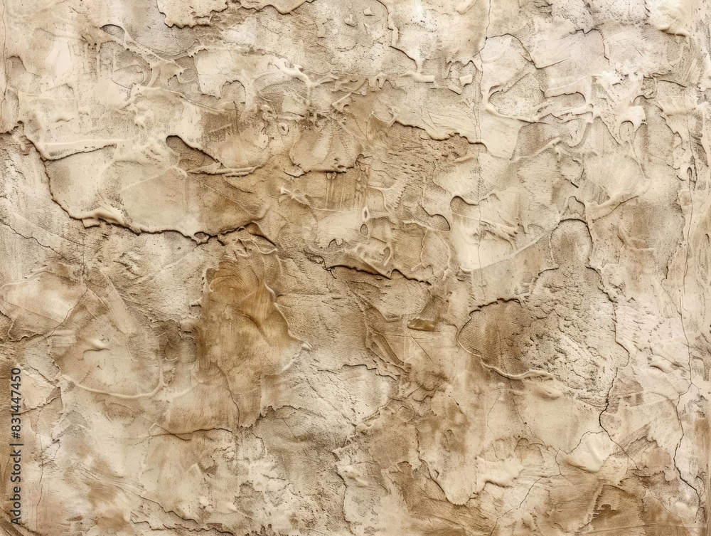 Stucco wall with a smooth finish, perfect for placing text or branding Stucco wall with a smooth finish, perfect for placing text or branding