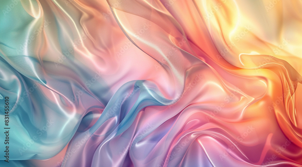 Soft Pastel Silk Fabric Texture
Soft Pastel Silk Fabric Texture