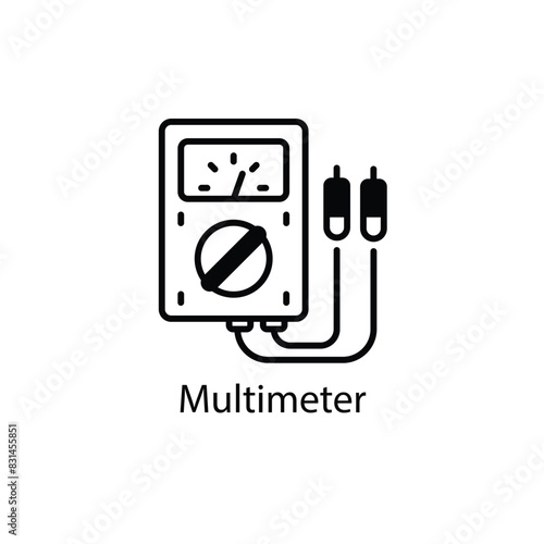 Multimeter vector icon