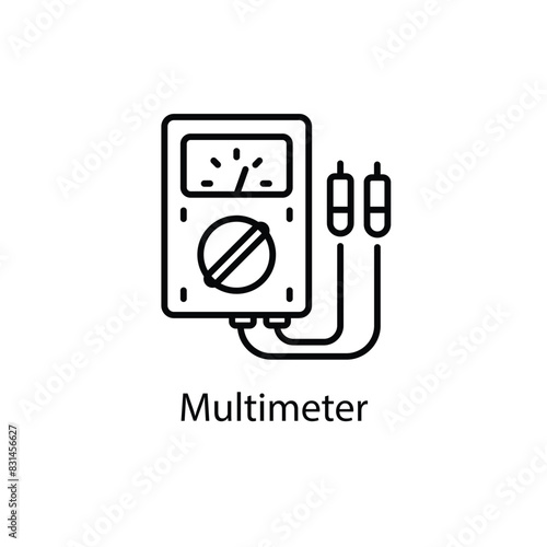 Multimeter vector icon