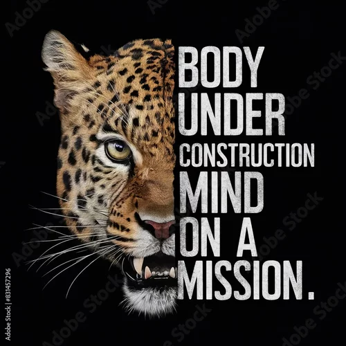 Fototapeta Body Under Construction