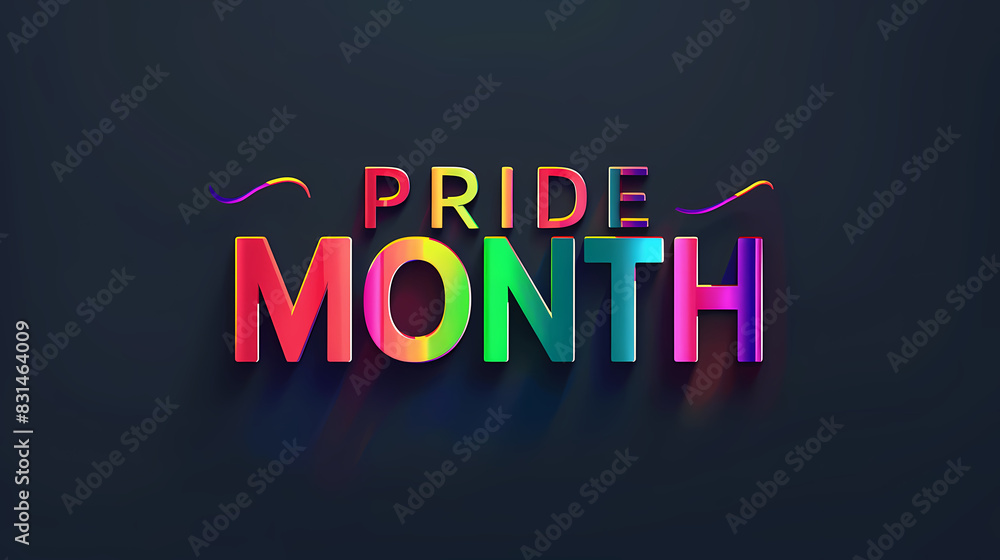 Fototapeta premium Pride month