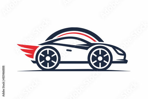 minimalist-car-logo-vector-art-illustration  © Jutish
