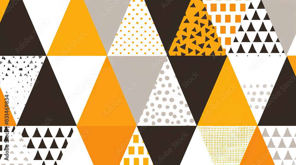Fototapeta premium Abstract yellow and black background