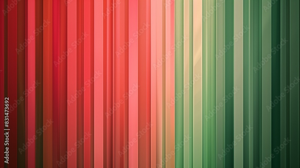 Obraz premium Simple background featuring vertical red and green lines