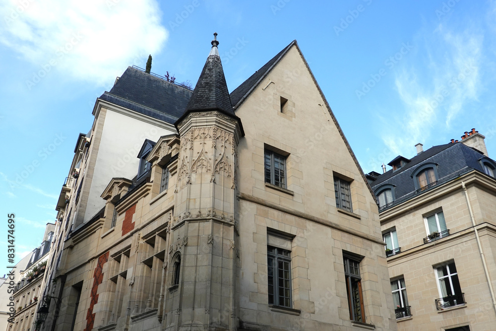 Hôtel particulier Hérouet à Paris dans le Marais