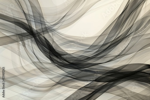 Explore the fluidity of abstract lines, a dance of movement and rhythm