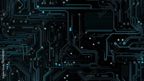Circuit board background. E...