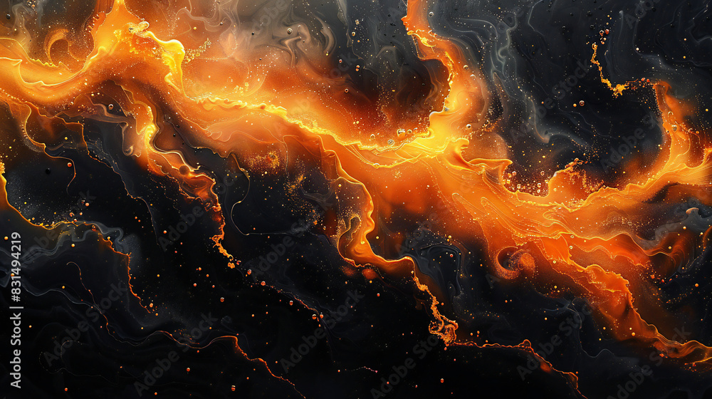 Blazing Inferno in Darkness Blazing Inferno in Darkness