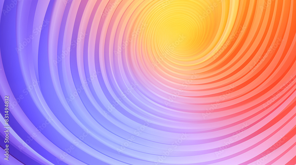 Obraz premium Abstract Image Pattern Background, Spiral Concentric Circles and Gradient Transitions, Texture, Wallpaper, Background, Cell Phone Cover and Screen, Smartphone, Computer, Laptop, 16:9 Format - PNG