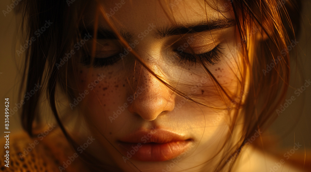 Portrait of a woman, Photography, Artistic shot - Generative AI Portrait of a woman, Photography, Artistic shot - Generative AI