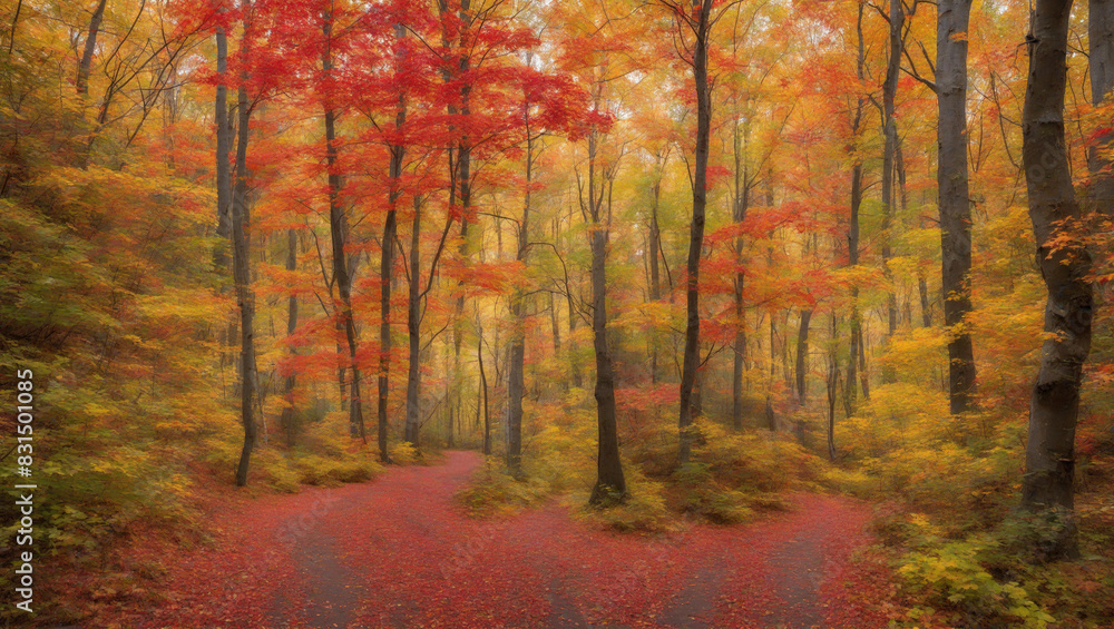 Obraz premium Fall Trees