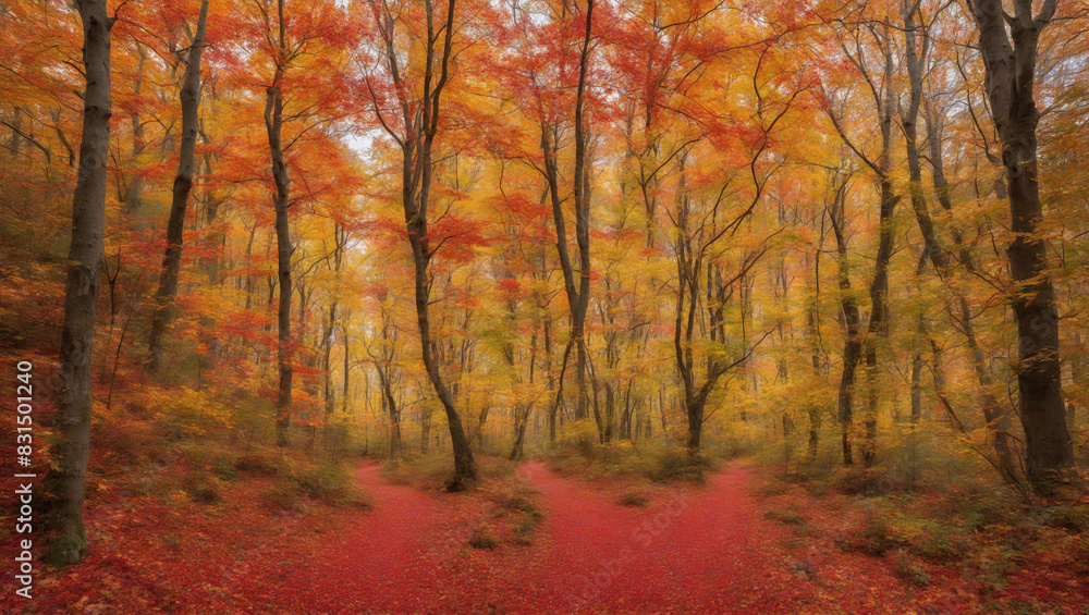 Fototapeta premium Fall Trees