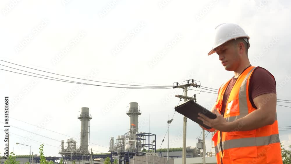 Asian man petrochemical engineer working at oil and gas refinery plant industry factory,The people worker man engineer work control at power plant energy industry manufacturing Asian man petrochemical engineer working at oil and gas refinery plant industry factory,The people worker man engineer work control at power plant energy industry manufacturing