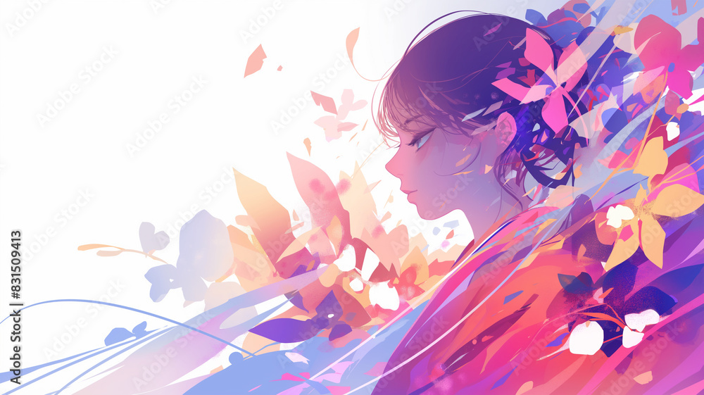 Fototapeta premium 幻想の少女